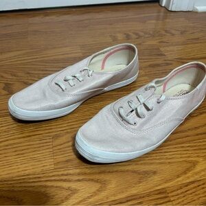 Keds Women's Shoes in Metallic Light Pink